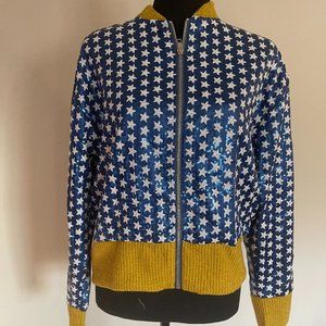 Sister Jane blue stars sequin Jacket